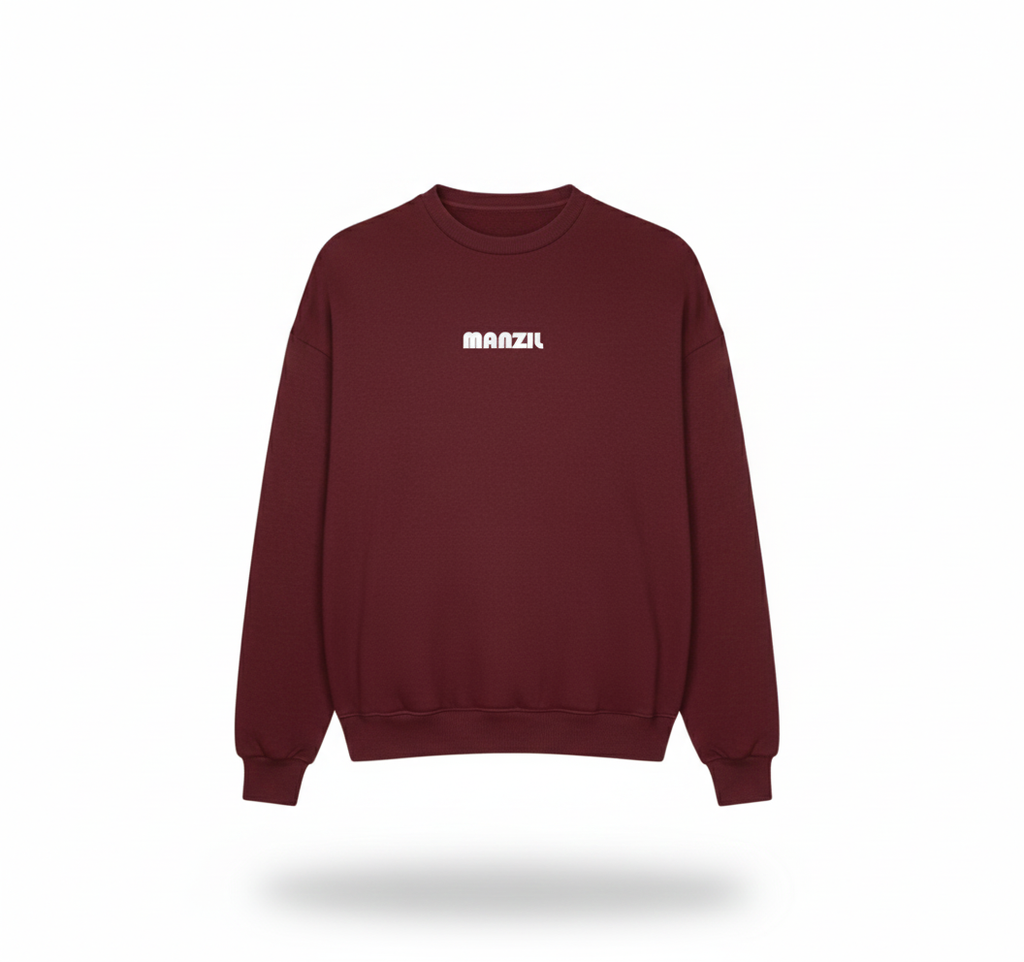 Deep Maroon Sweatshirt