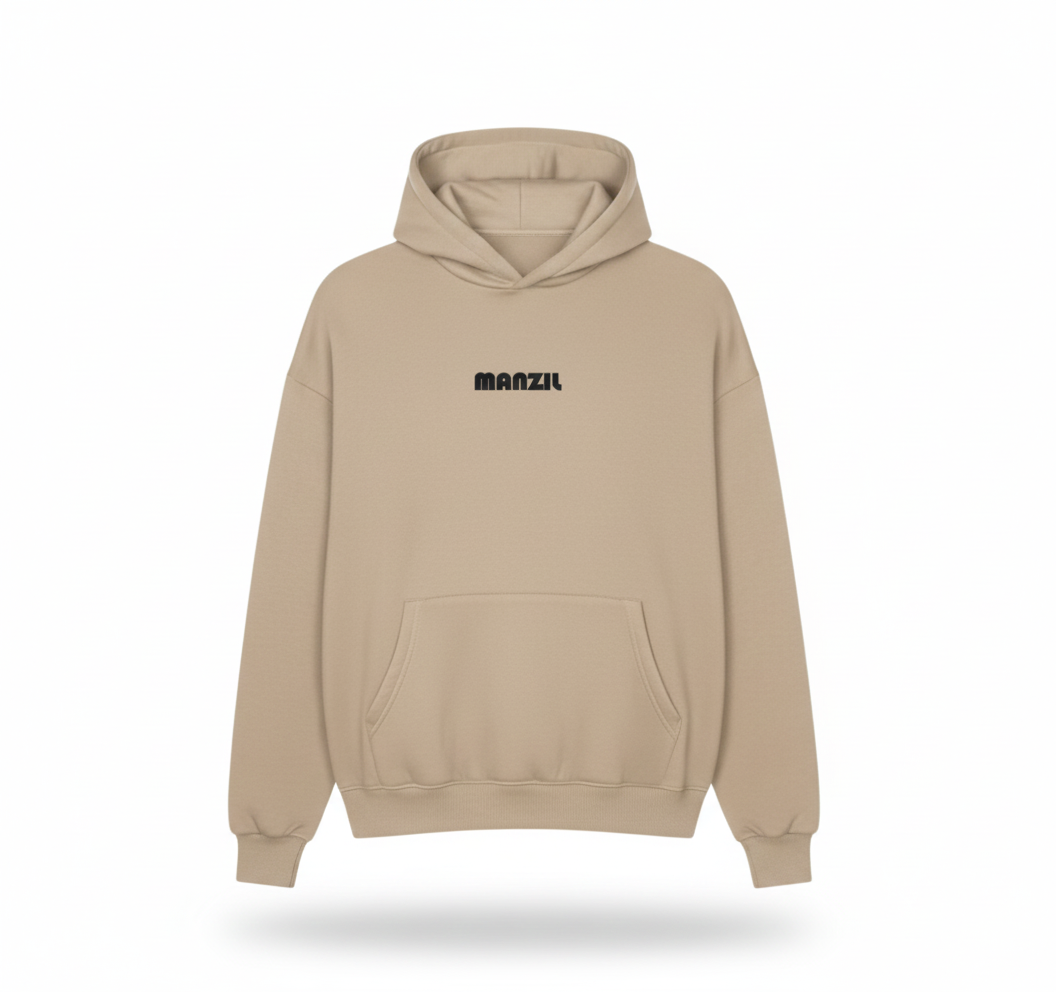 Beige Hoodie