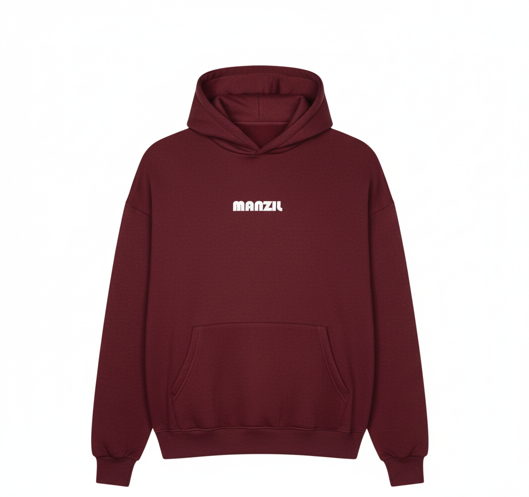 Deep Maroon Hoodie